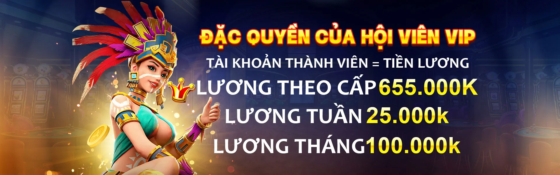 Thành viên VIP cfun68 win tận hưởng các đặc quyền